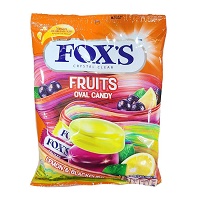 Foxs Fruits Oval Candy 125gm